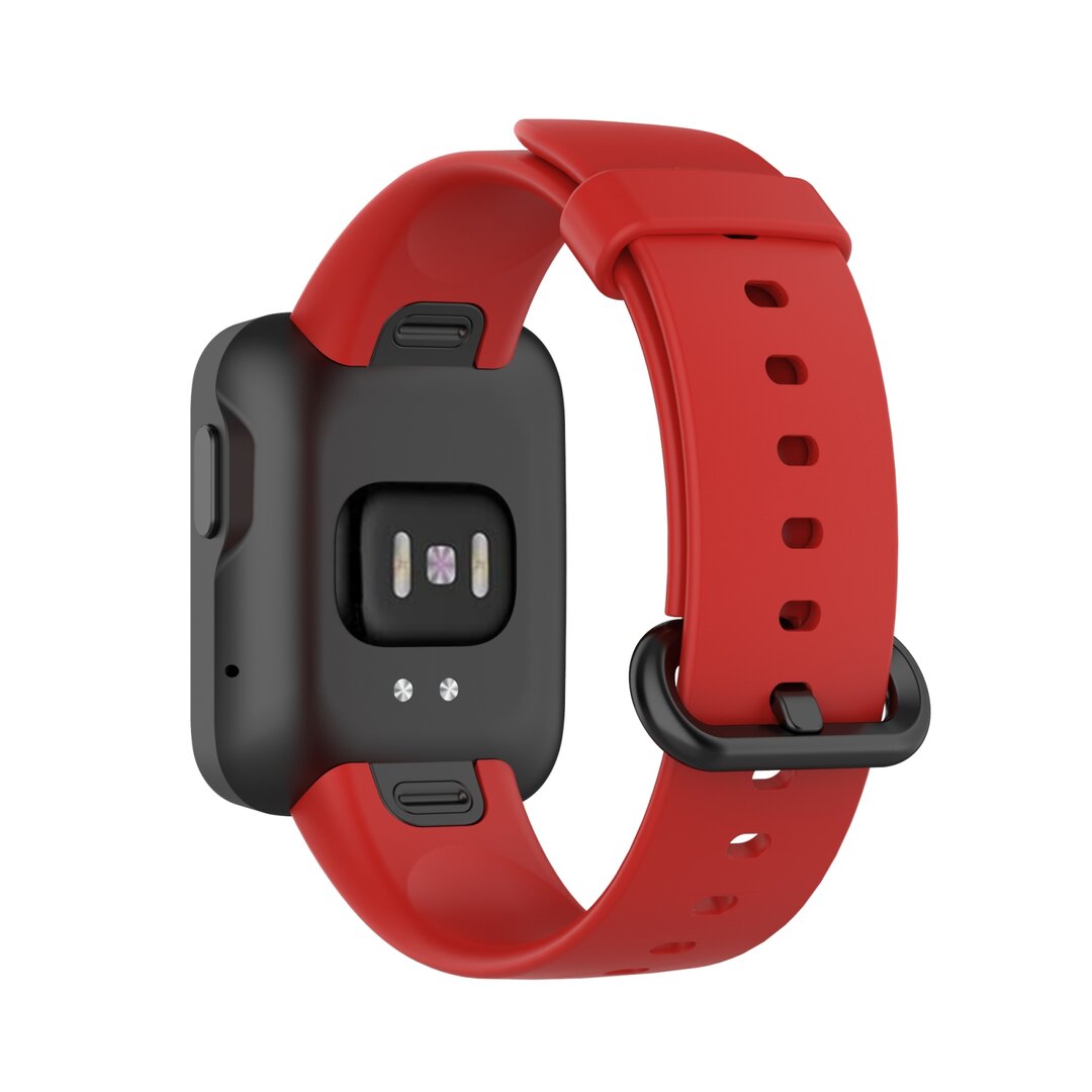 Classic siliconen sportbandje - Rood - Xiaomi Mi Watch Lite / Redmi Watch