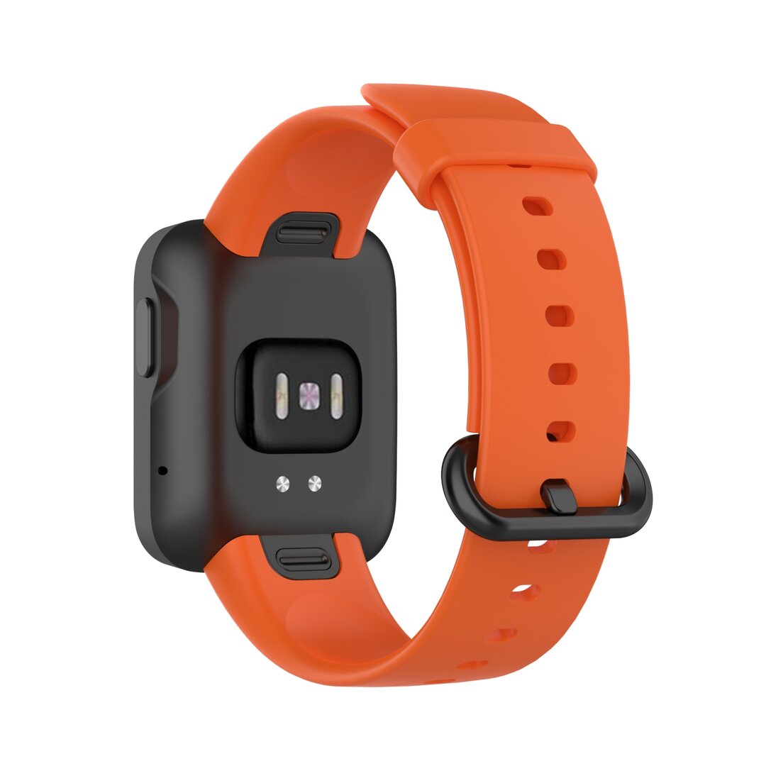 Classic siliconen sportbandje - Oranje - Xiaomi Mi Watch Lite / Redmi Watch