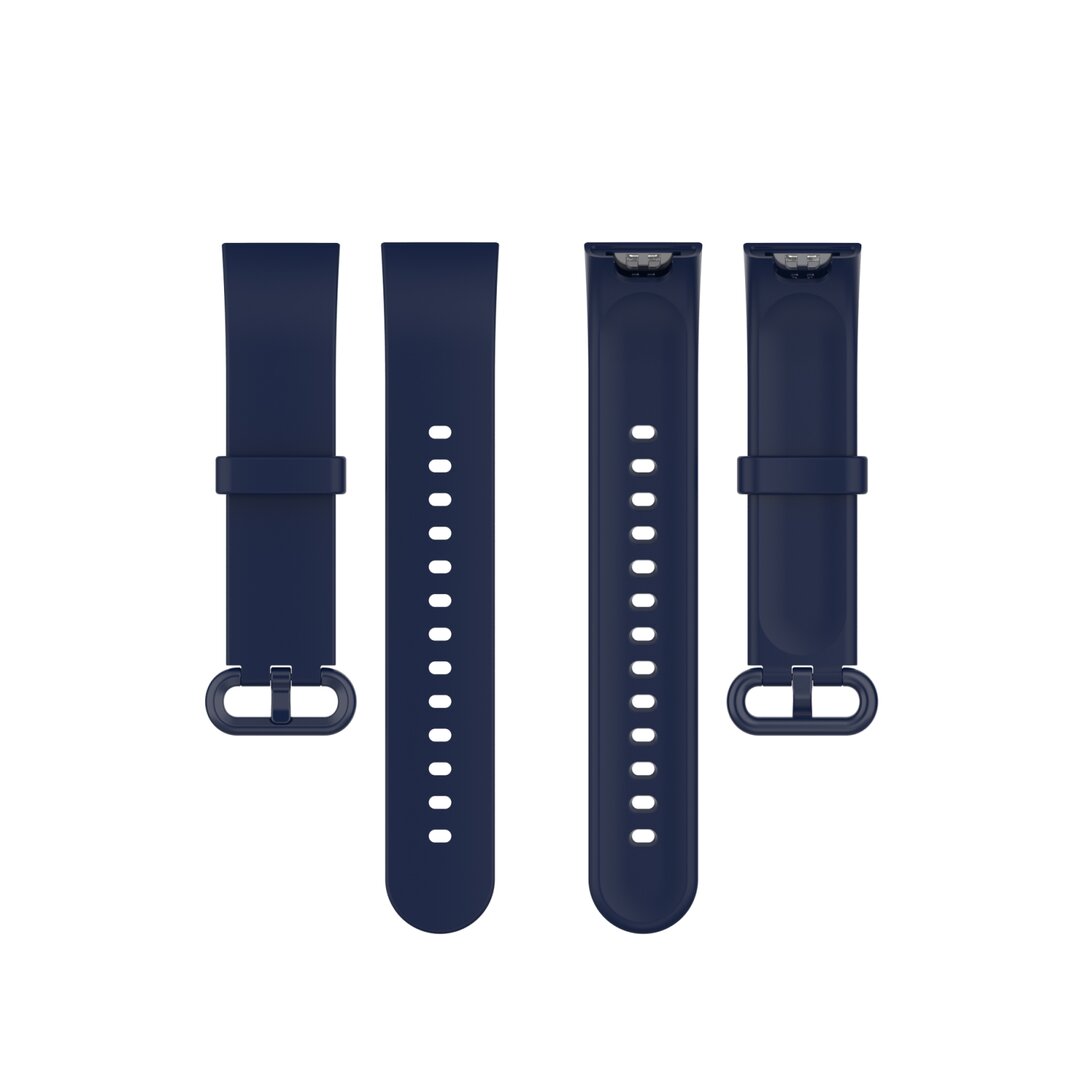 Classic siliconen sportbandje - Donkerblauw - Xiaomi Mi Watch Lite / Redmi Watch