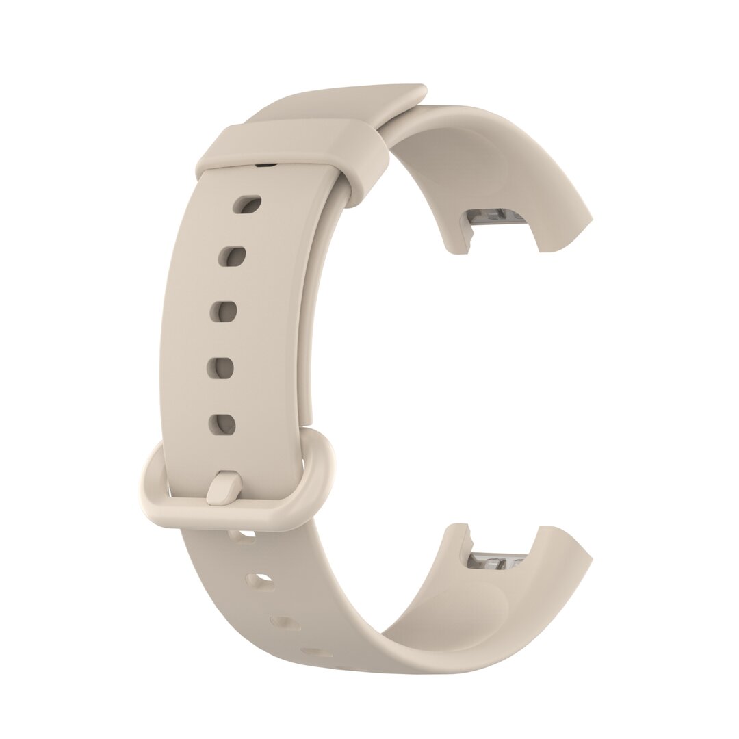 Classic siliconen sportbandje - Beige - Xiaomi Mi Watch Lite / Redmi Watch