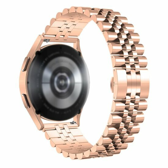 Stalen band - Ros&eacute; goud - Garmin Venu / Sq / Sq2 / 2 plus