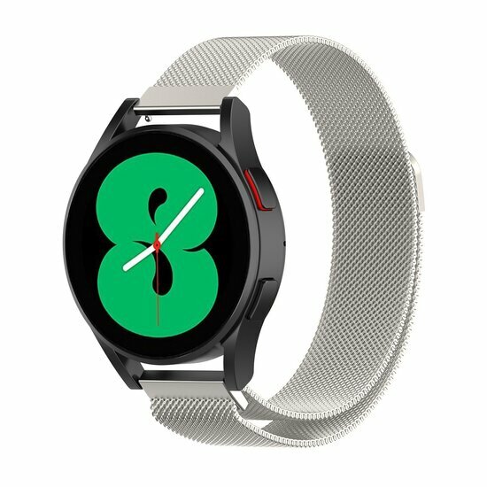 Milanese bandje - Starlight / Sterrenlicht - Samsung Galaxy Watch 6 Classic - 47mm &amp; 43mm