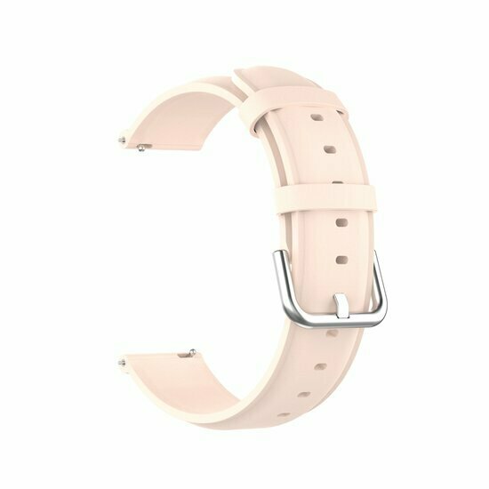 Classic leren bandje - Roze - Samsung Galaxy Watch 6 Classic - 47mm &amp; 43mm