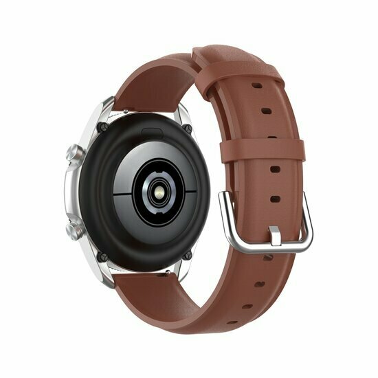 Classic leren bandje - Bruin - Samsung Galaxy Watch 6 Classic - 47mm &amp; 43mm