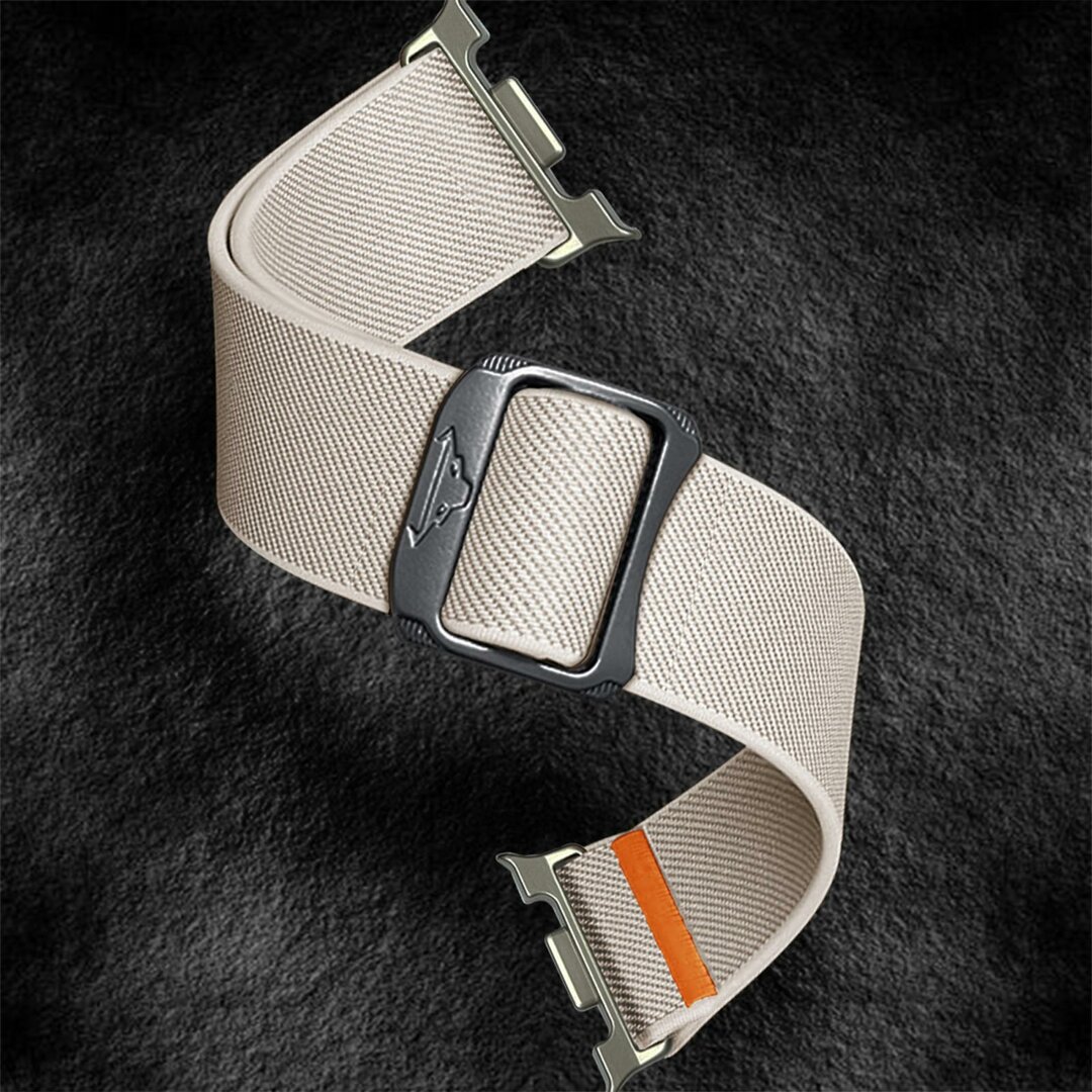 Nylon Loop bandje - Starlight - Samsung Galaxy Watch 8 - 40mm / 44mm