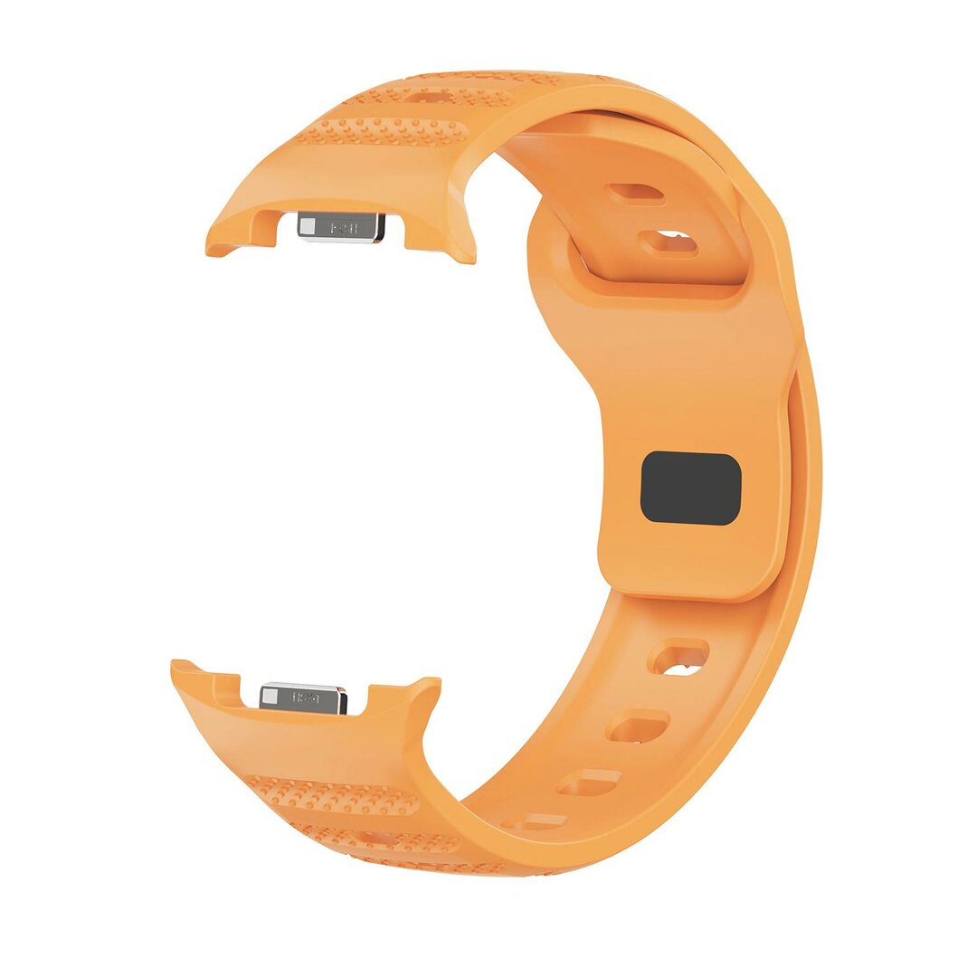Wave met motief siliconen band - Oranje - Samsung Galaxy Watch 8 - 40mm / 44mm