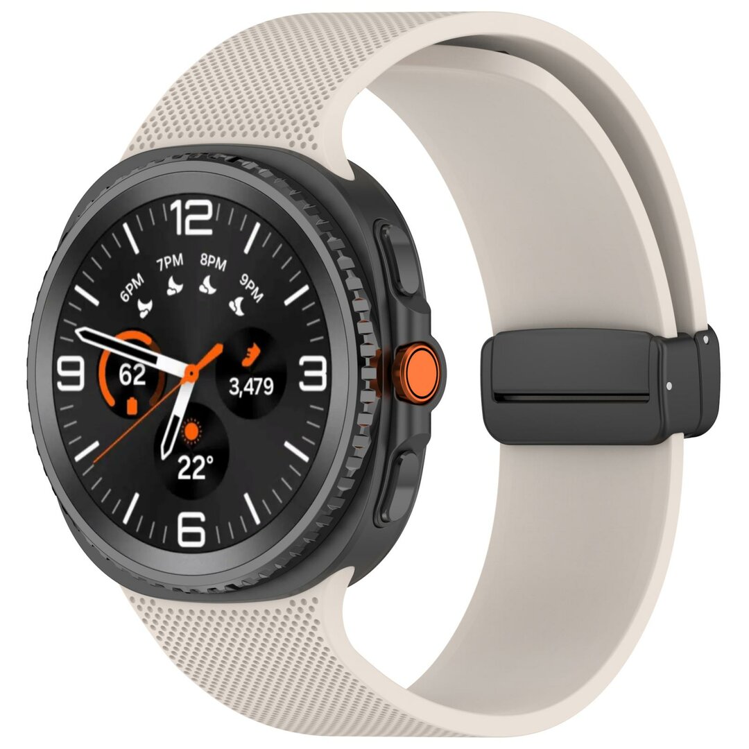 D-buckle sportband - Starlight - Samsung Galaxy Watch 8 - 40mm / 44mm