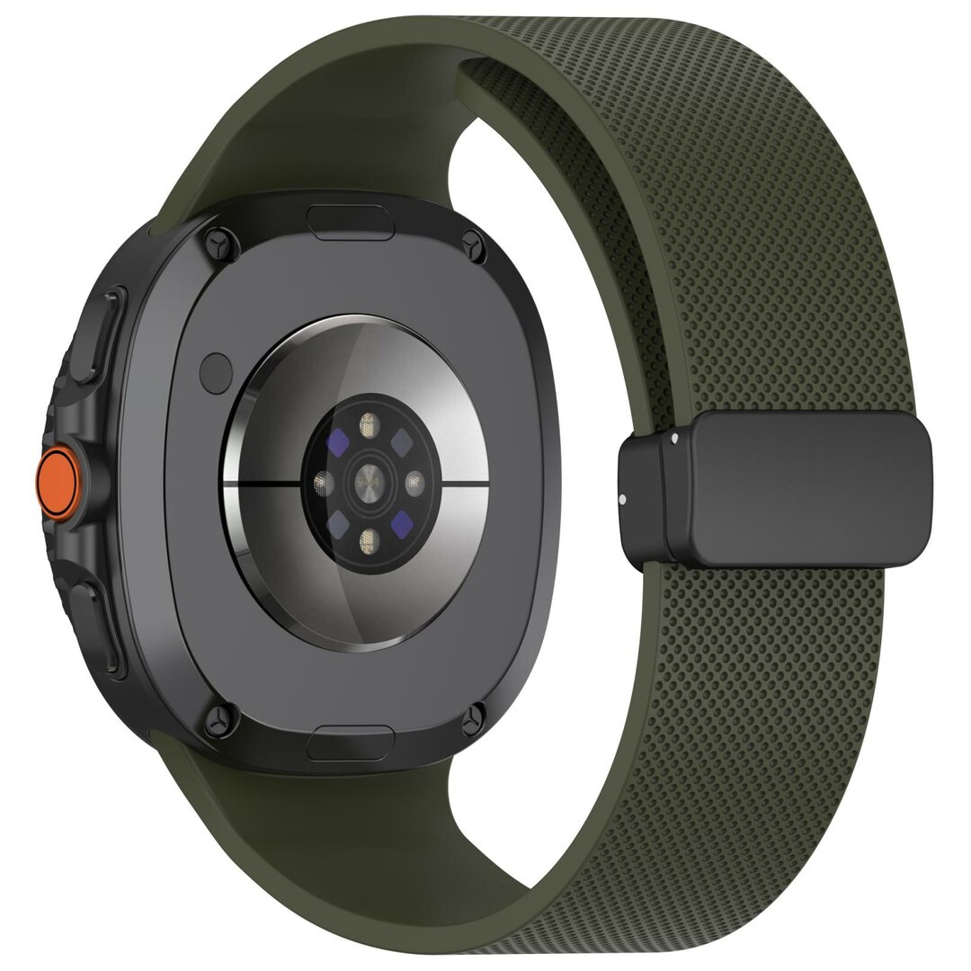 D-buckle sportband - Leger groen - Samsung Galaxy Watch 8 - 40mm / 44mm