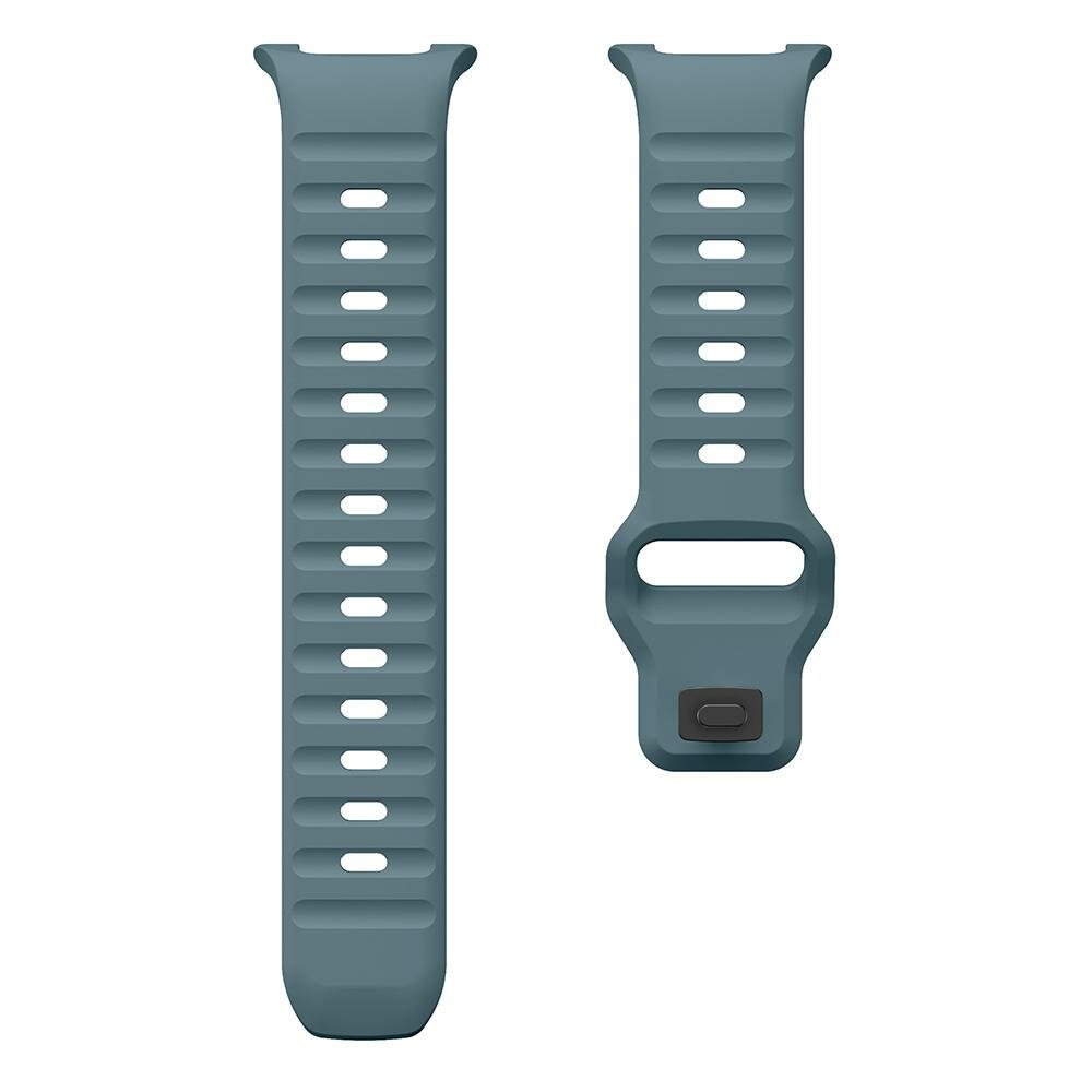 Wave siliconen band - Grijsblauw - Samsung Galaxy Watch 8 - 40mm / 44mm