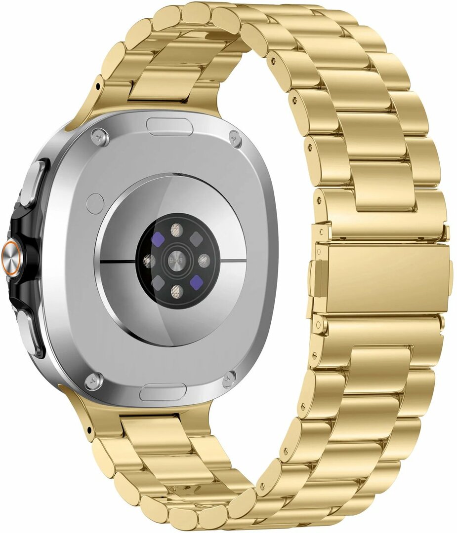 Stalen schakelband - Goud - Samsung Galaxy Watch 8 Classic - 46mm