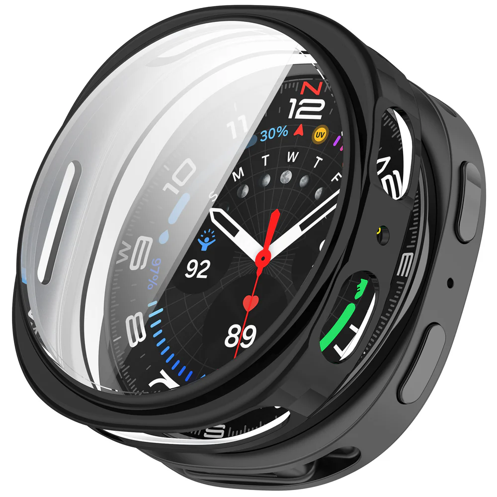 TPU case - Zwart - Samsung Galaxy Watch 8 - 40mm