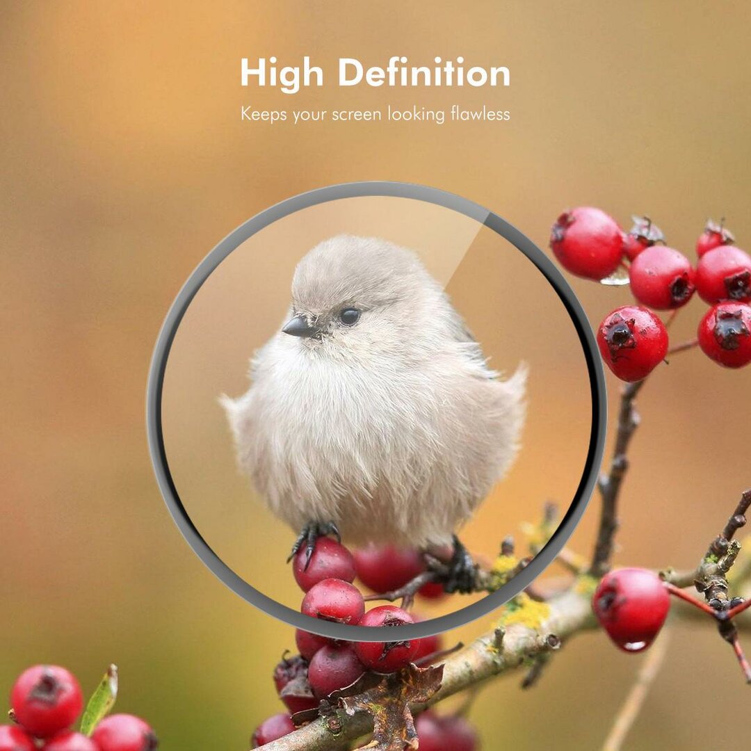 Screen protector - Full cover - Geschikt voor de Samsung Galaxy Watch 8 - 40mm