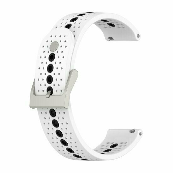 Garmin Forerunner 970 / 570 (47mm) / 255 - Dot Pattern bandje - Wit