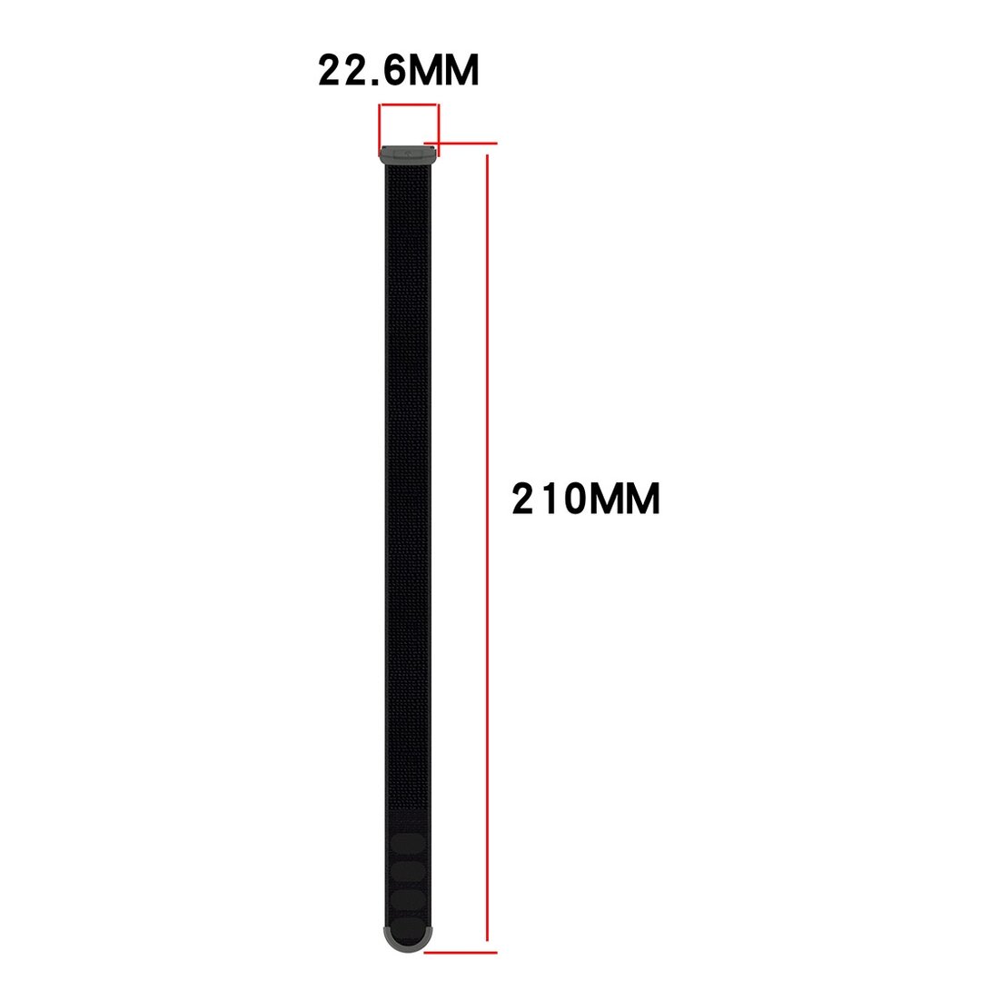 Fitbit Ace LTE - Nylon loop band met klittenbandsluiting - Zandroze