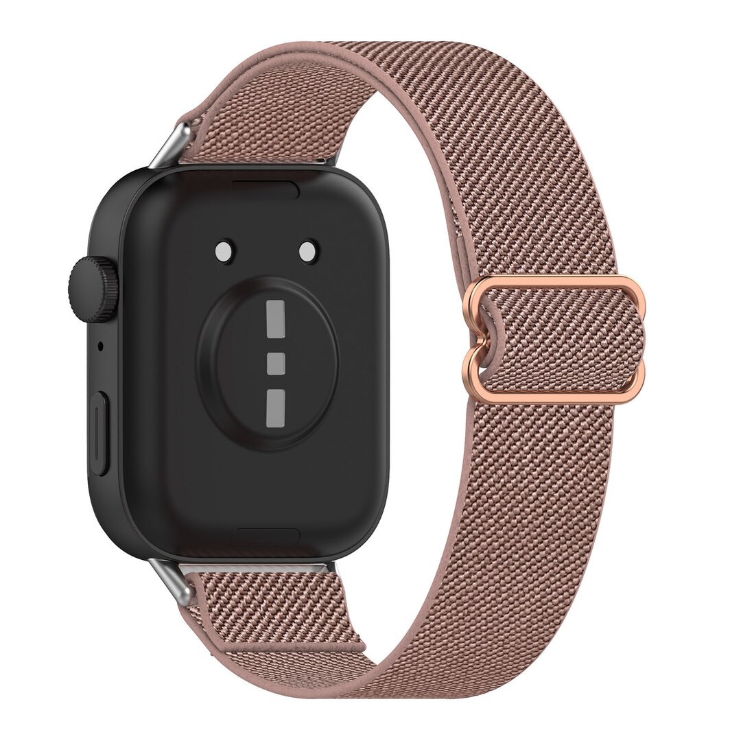 Elastische nylon band - Oudroze - Huawei Watch Fit 3 / Fit 4