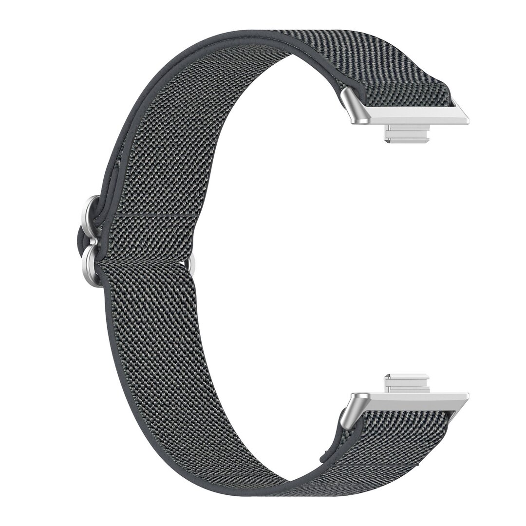 Elastische nylon band - Grijs - Huawei Watch Fit 3 / Fit 4
