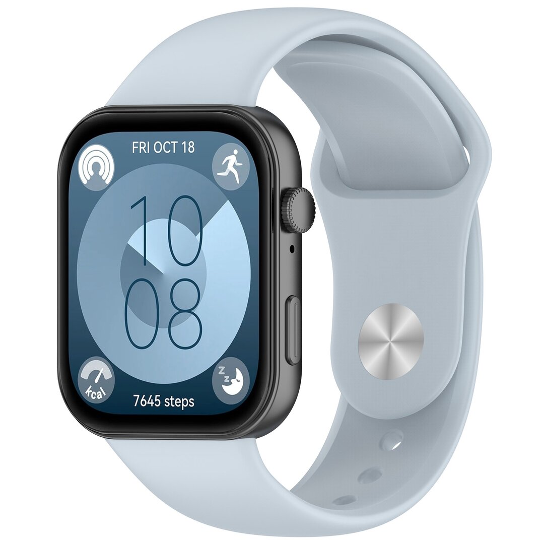 Siliconen sportband - Lichtblauw - Huawei Watch Fit 5 / 4 / 3