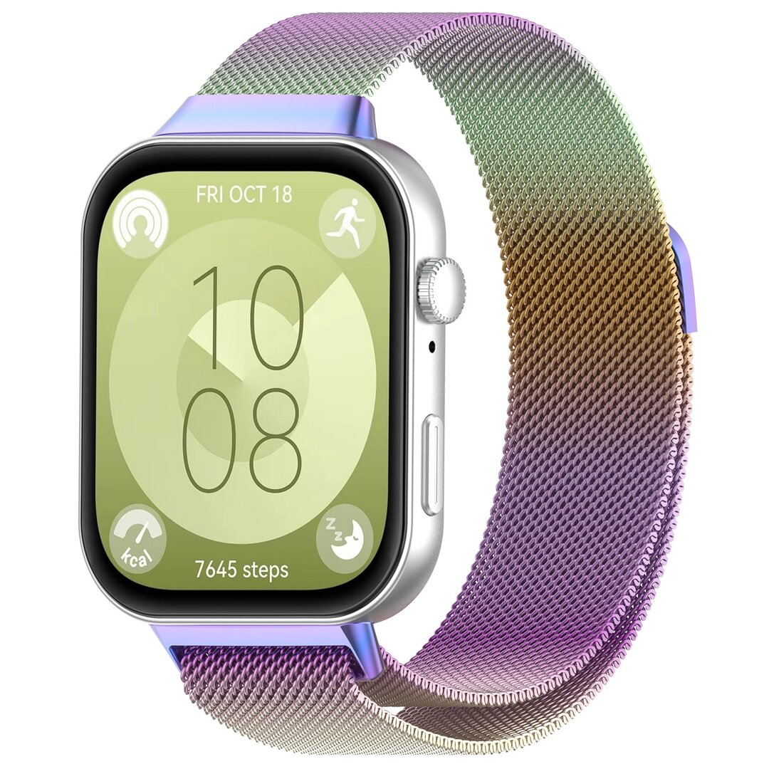 Milanese bandje - Multicolor - Huawei Watch Fit 3 / Fit 4