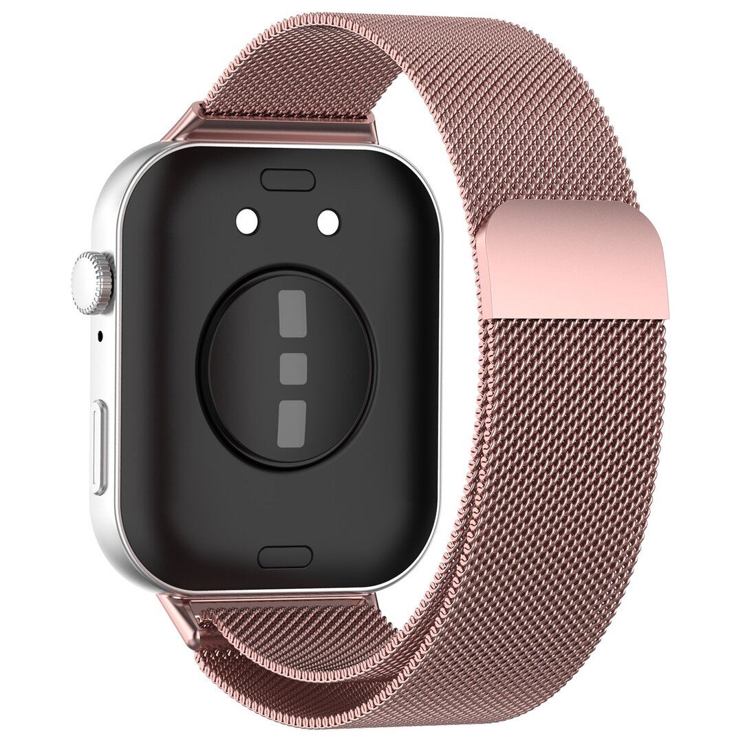 Milanese bandje - Ros&eacute; pink - Huawei Watch Fit 3 / Fit 4