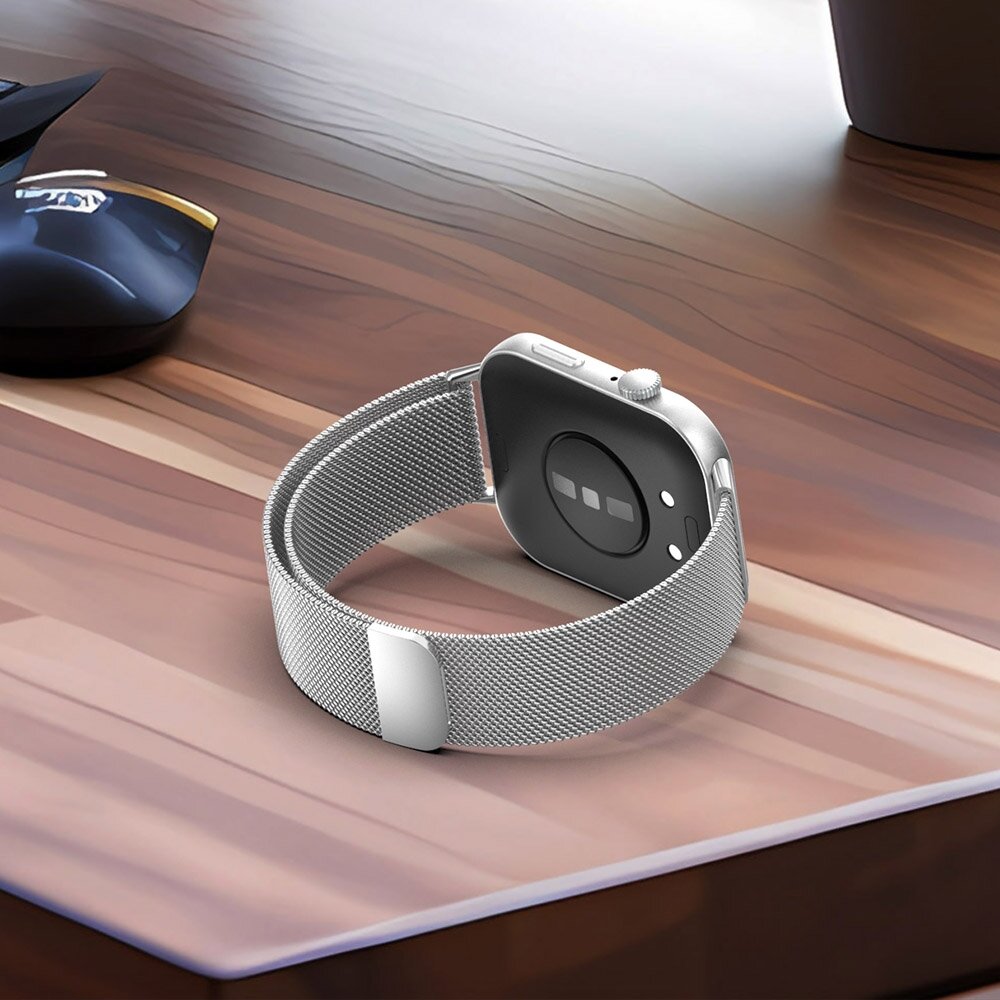Milanese bandje - Champagne / ros&eacute; goud - Huawei Watch Fit 3 / Fit 4