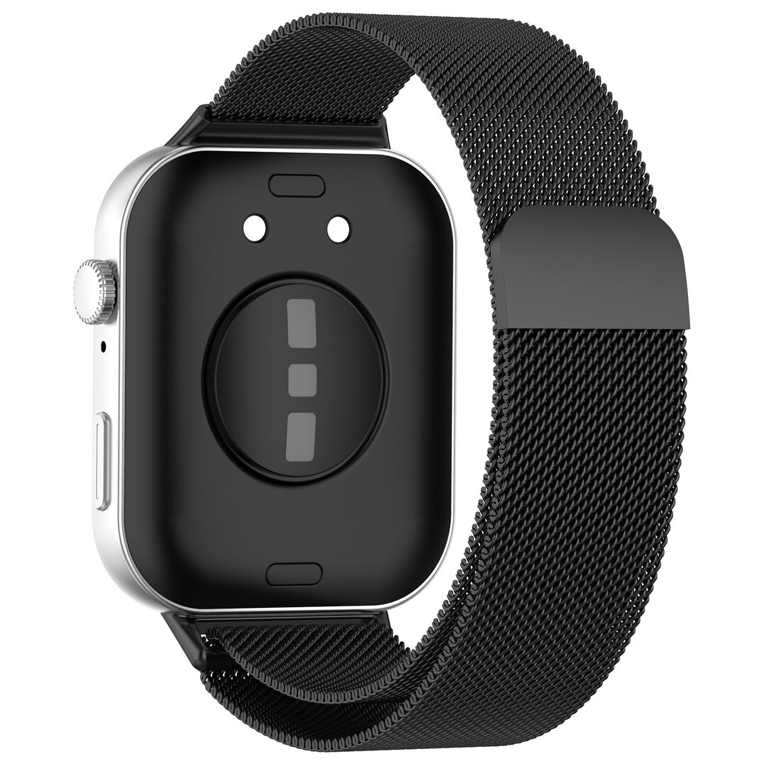 Milanese bandje - Zwart - Huawei Watch Fit 3 / Fit 4
