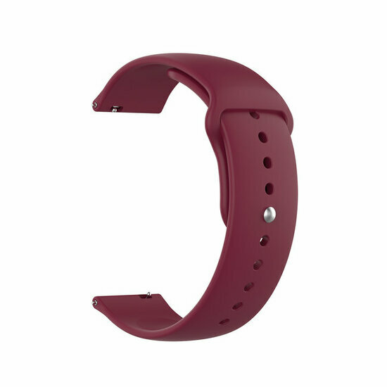 Rubberen sportband - Bordeaux - Xiaomi Mi Watch / Xiaomi Watch 2 / Xiaomi Watch S1 / S2 / S3 / S4