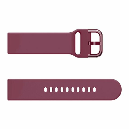 Siliconen sportband - Bordeaux - Xiaomi Mi Watch / Xiaomi Watch 2 / Xiaomi Watch S1 / S2 / S3 / S4