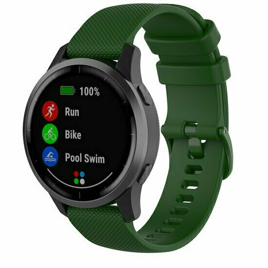 Sportband met motief - Groen - Xiaomi Mi Watch / Xiaomi Watch 2 / Xiaomi Watch S1 / S2 / S3 / S4