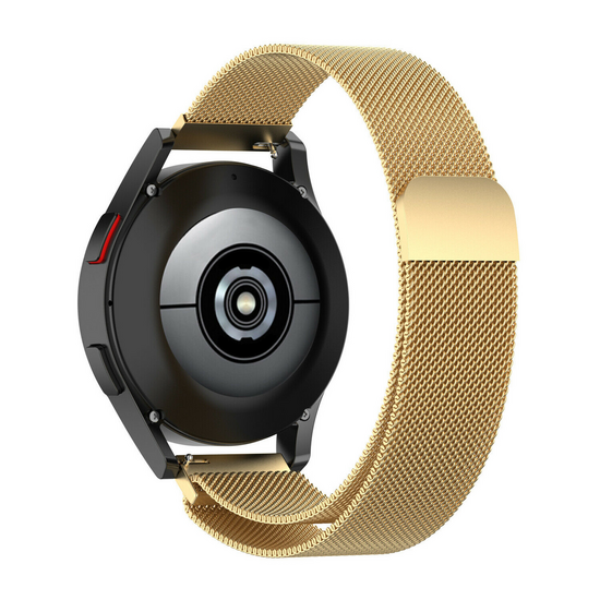 Garmin Forerunner 55 / 70 / 165 / 170 / 245 / 570 (42mm) / 645 - Milanese bandje - Goud