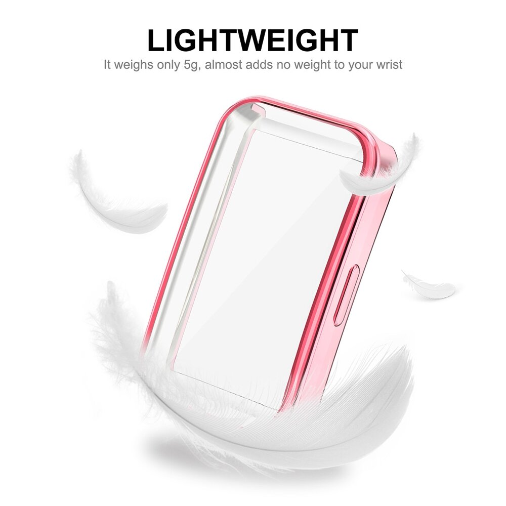 TPU bescherm case - Zwart - Huawei Band 10 / 9 / 8