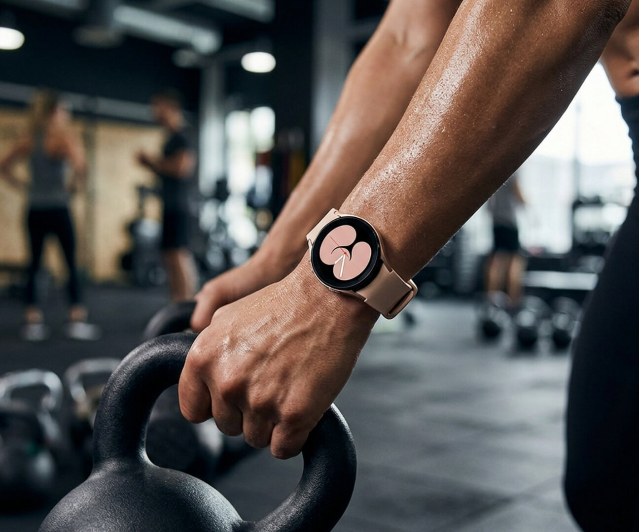 Classic sportbandje - Zand roze - Samsung Galaxy Watch 6 - 40mm &amp; 44mm