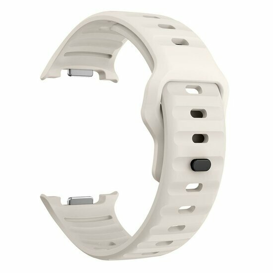 Wave siliconen band - Starlight - Samsung Galaxy Watch 8 Classic - 46mm