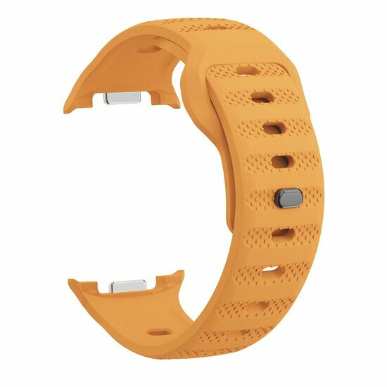 Wave met motief siliconen band - Oranje - Samsung Galaxy Watch 8 Classic - 46mm