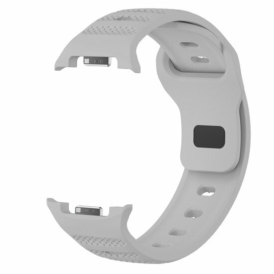 Wave met motief siliconen band - Grijs - Samsung Galaxy Watch 8 Classic - 46mm