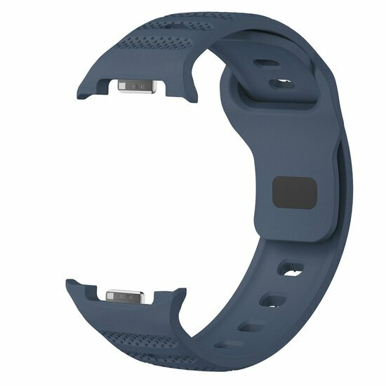 Wave met motief siliconen band - Donkerblauw - Samsung Galaxy Watch 8 Classic - 46mm