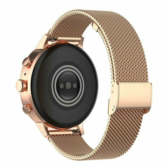 Garmin Approach S12 / S40 / S42 - Milanese bandje met klemsluiting - Champagne goud
