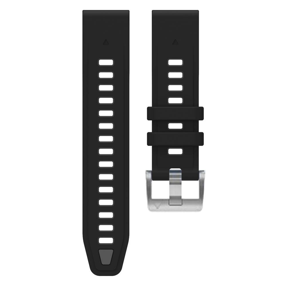 Siliconen bandje - Zwart - Garmin Fenix 8 - 43mm