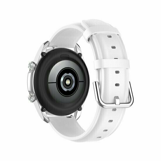 Garmin Venu 4 - 45mm - Classic leren bandje - Wit