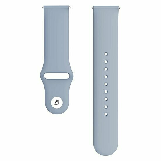 Garmin Venu 4 - 45mm - Rubberen sportband - Lichtblauw