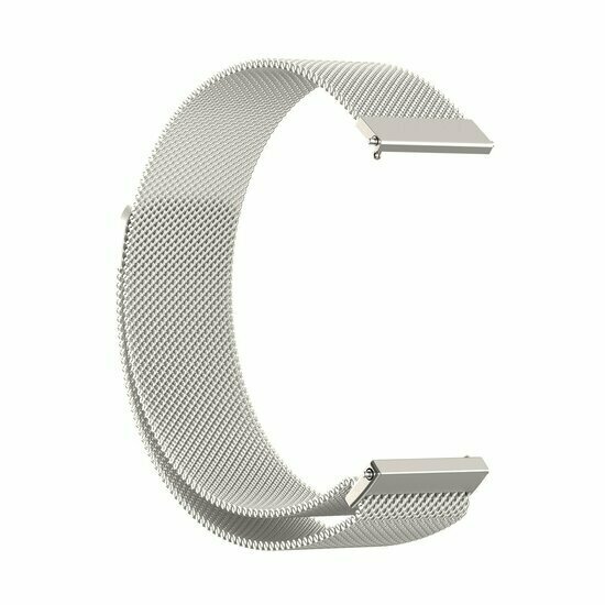 Garmin Venu 4 - 45mm - Milanese bandje - Starlight / Sterrenlicht