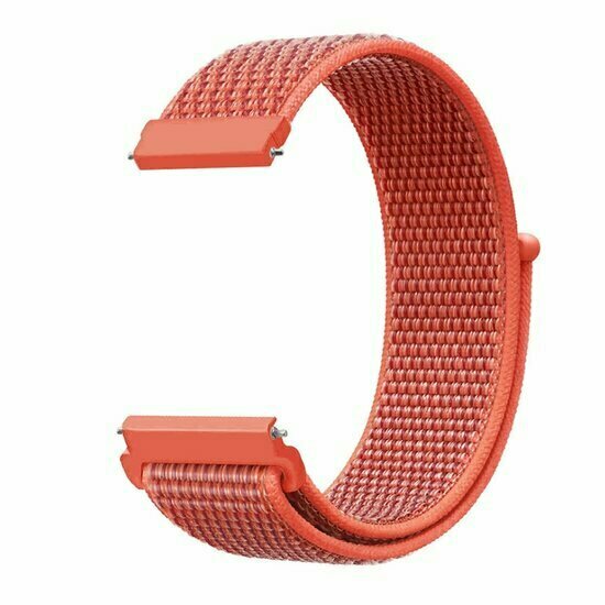 Garmin Venu 4 - 45mm - Sport Loop nylon bandje - Rood