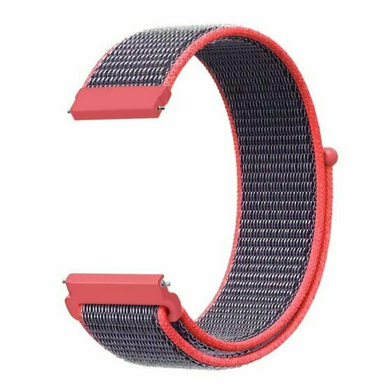 Garmin Venu 4 - 45mm - Sport Loop nylon bandje - Magenta