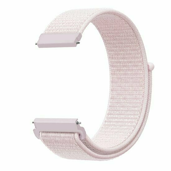 Garmin Venu 4 - 45mm - Sport Loop nylon bandje - Lichtroze