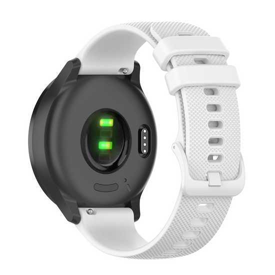 Garmin Venu 4 - 41mm - Sportband met motief - Wit