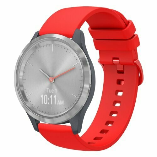 Garmin Venu 4 - 41mm - Soft siliconen bandje - Rood