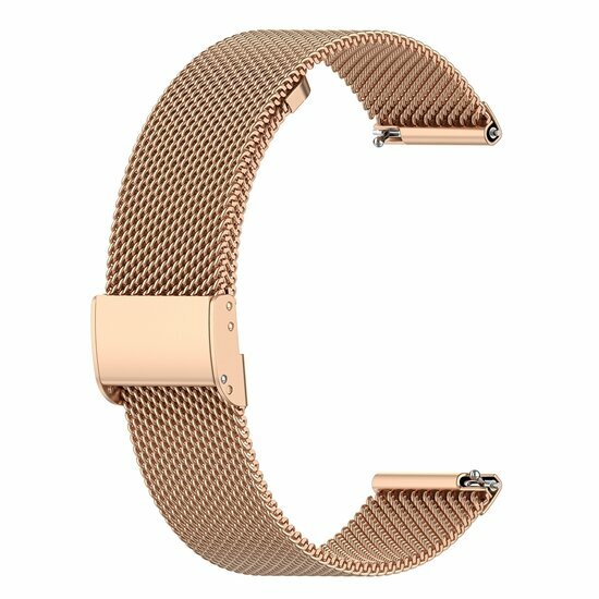 Garmin Venu 4 - 41mm - Milanese bandje met klemsluiting - Champagne goud