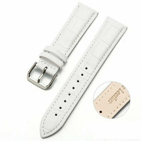 Garmin Venu 4 - 41mm - Crocodile leren bandje - Wit