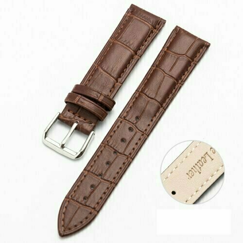 Crocodile leren bandje - Bruin - Huawei Watch GT 6 / GT 6 pro - 46mm