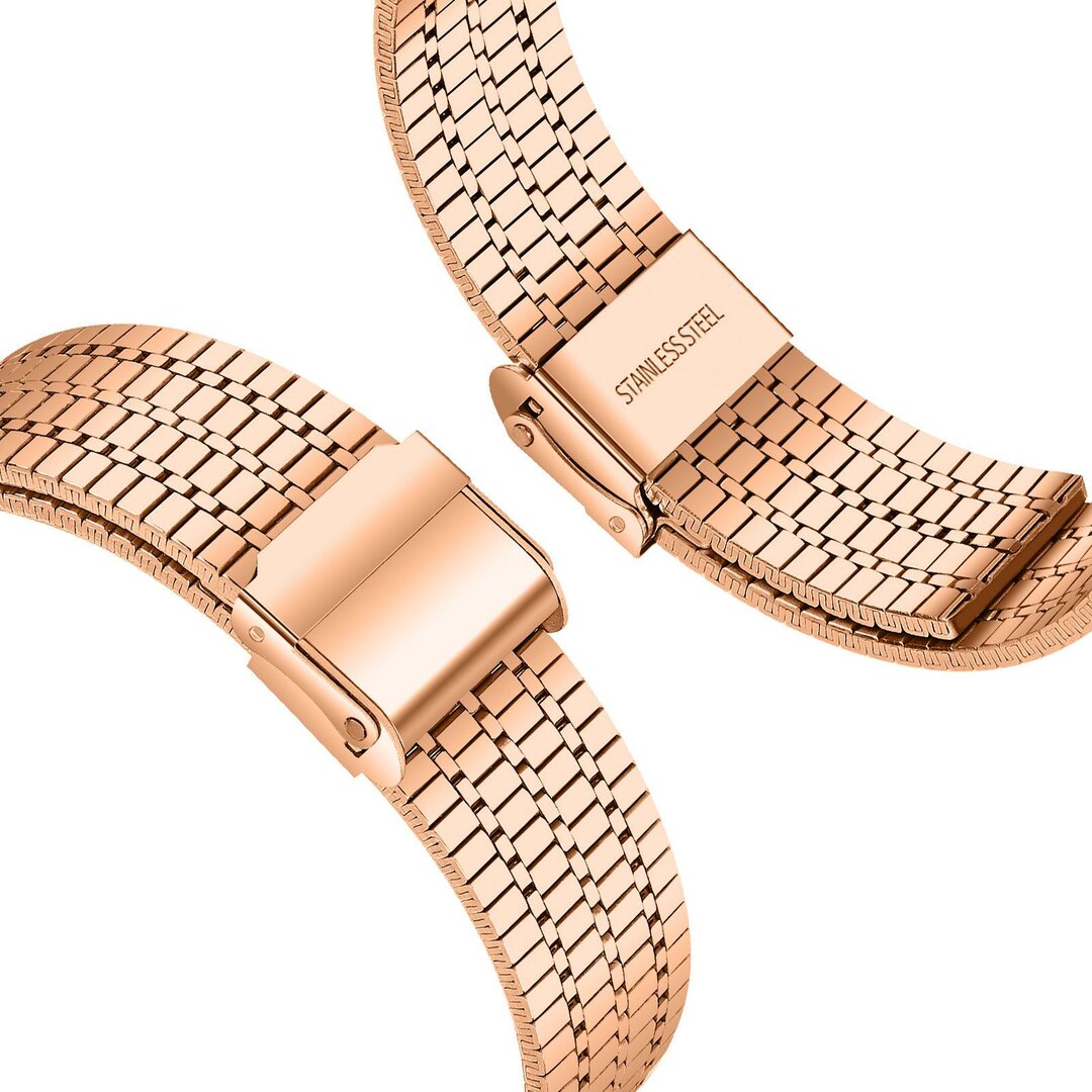 Stalen bandje - Ros&eacute; goud - Samsung Galaxy Watch 8 - 40mm / 44mm