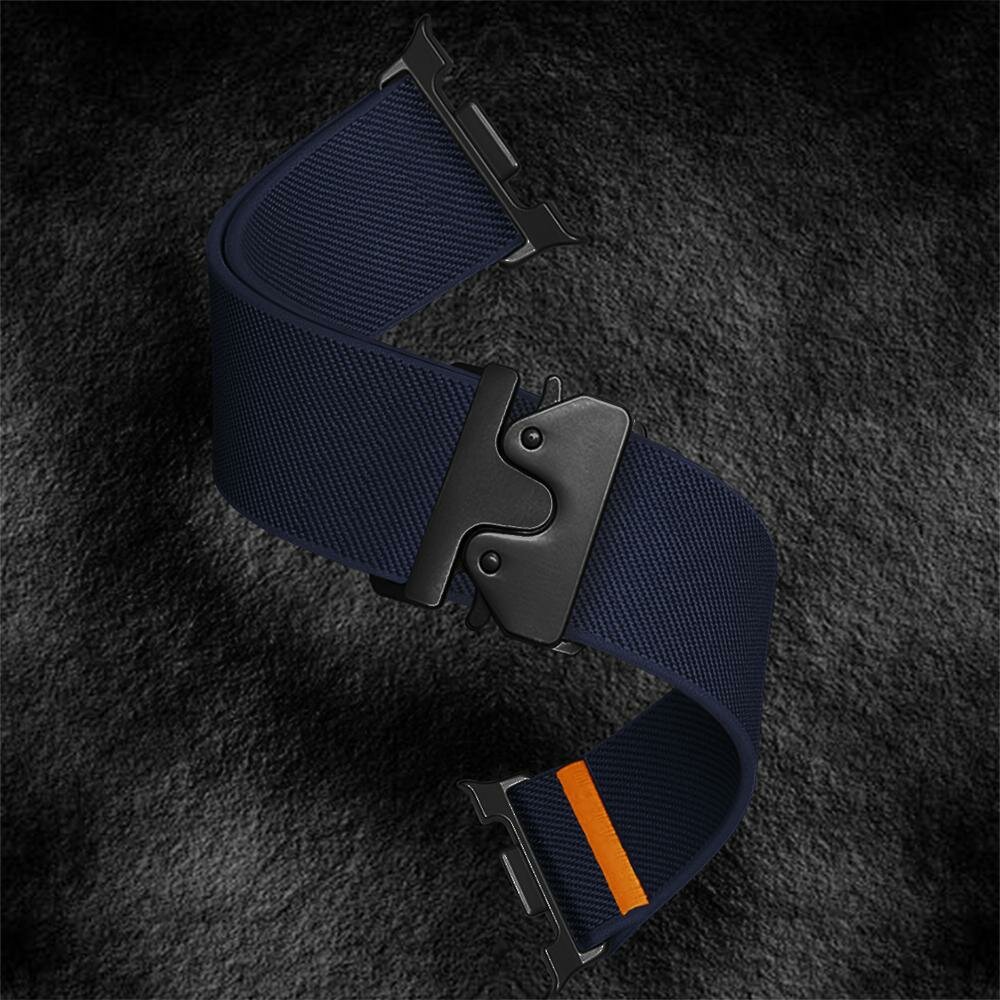 Nylon bandje met Parachute sluiting - Grijs - Samsung Galaxy Watch 8 - 40mm / 44mm